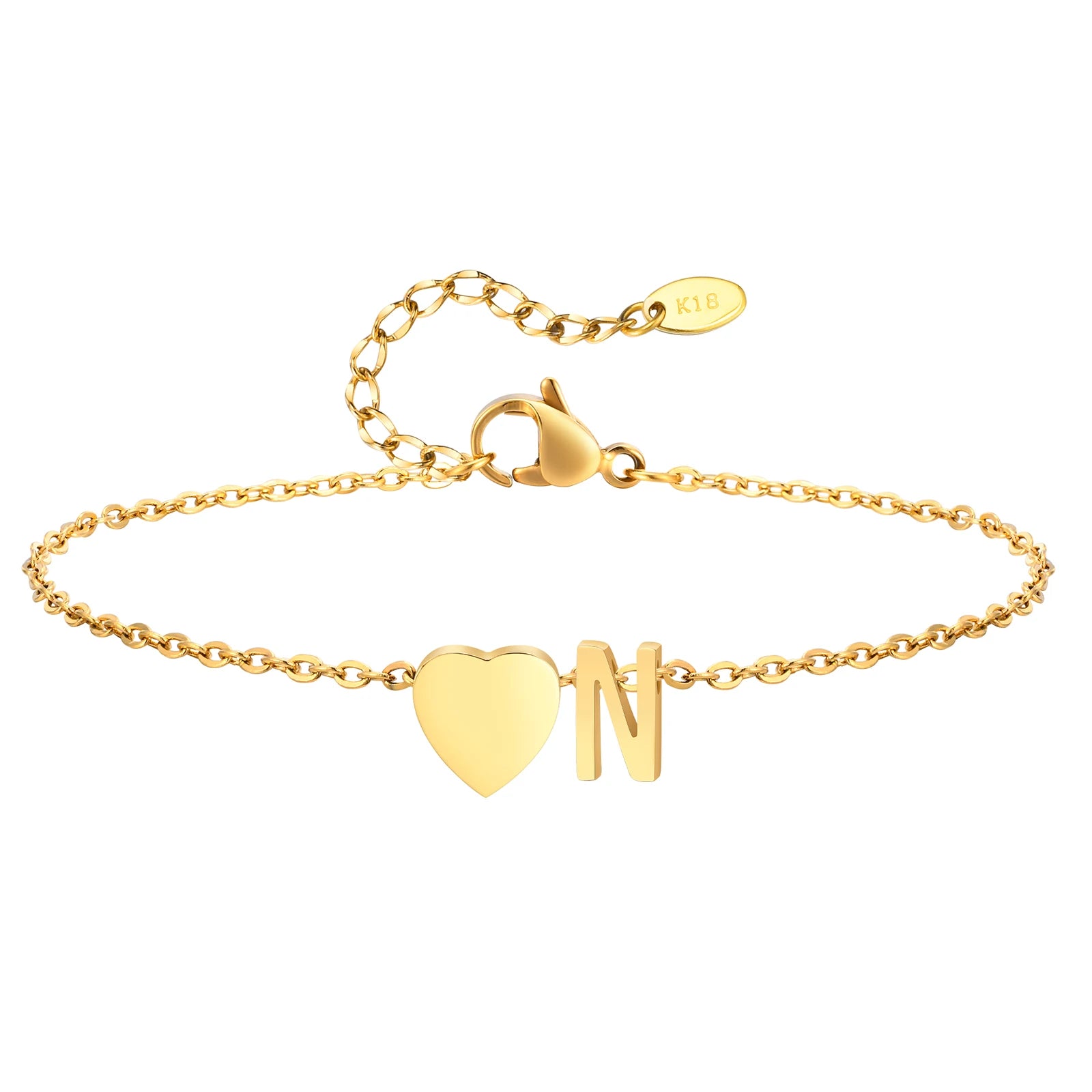 Ocean Initial Anklet