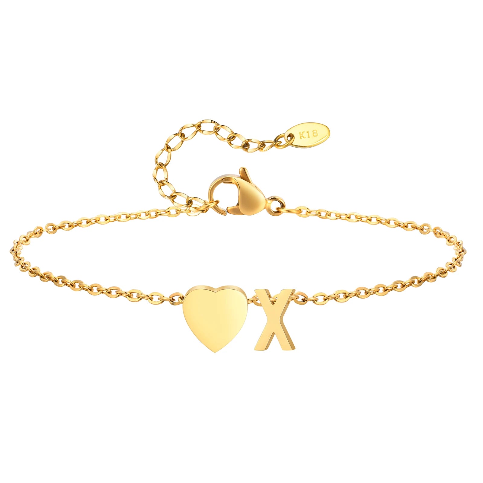 Ocean Initial Anklet