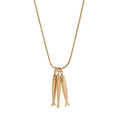 Triple Fish Necklace