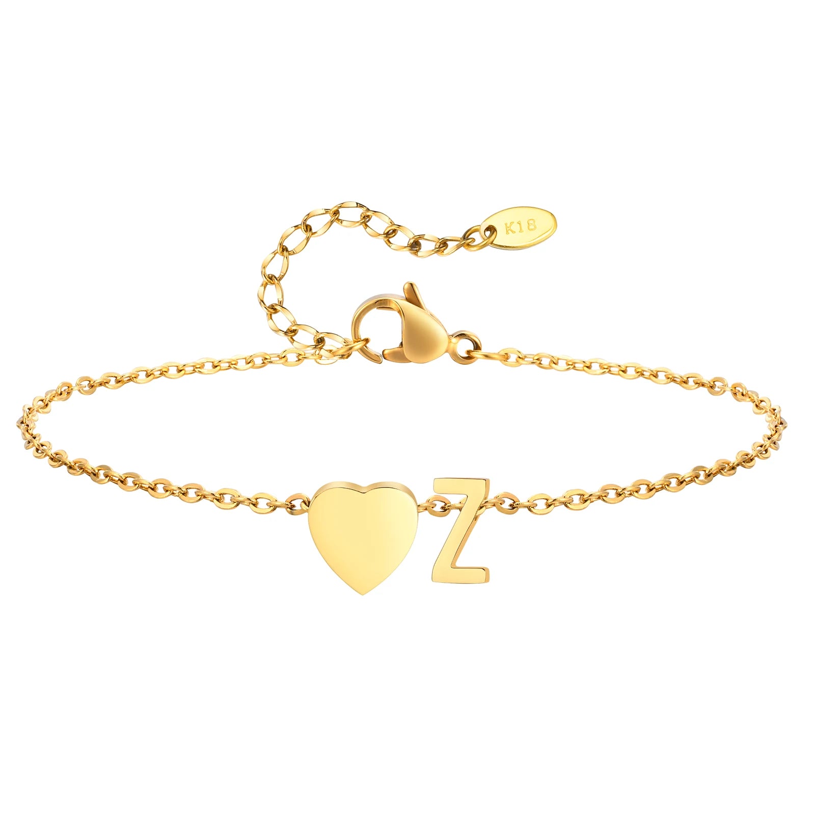 Ocean Initial Anklet