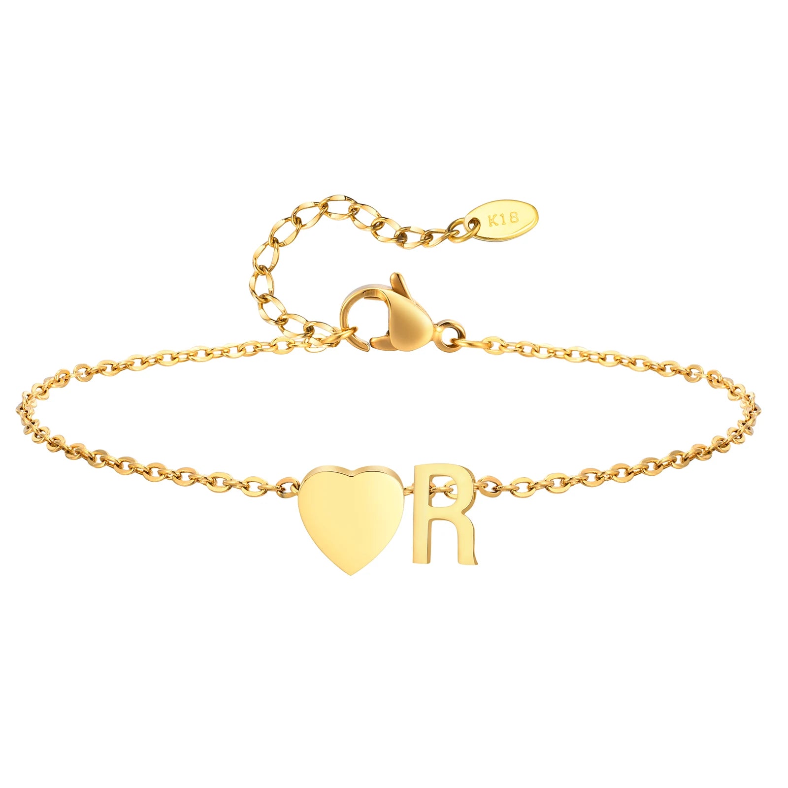 Ocean Initial Anklet