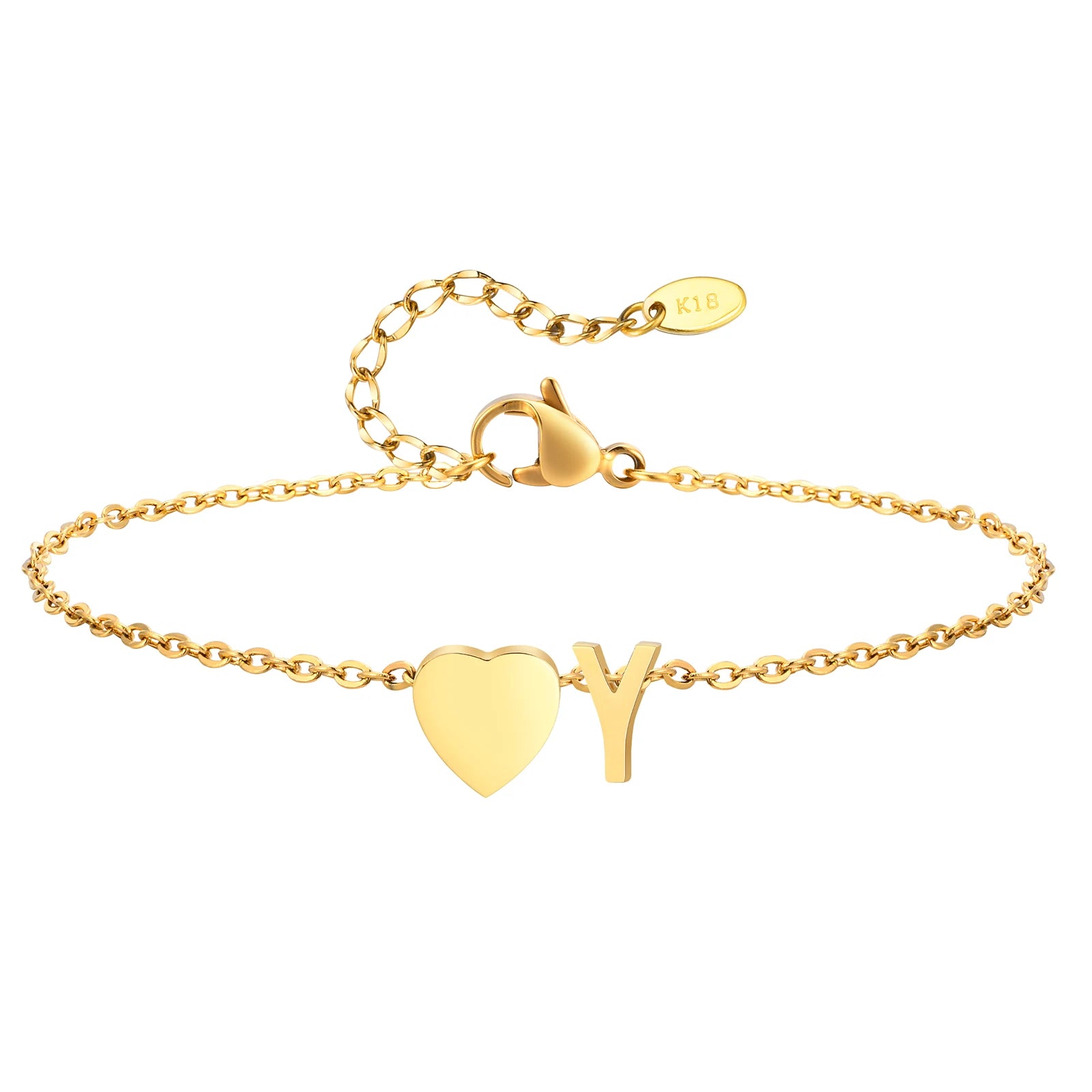 Ocean Initial Anklet