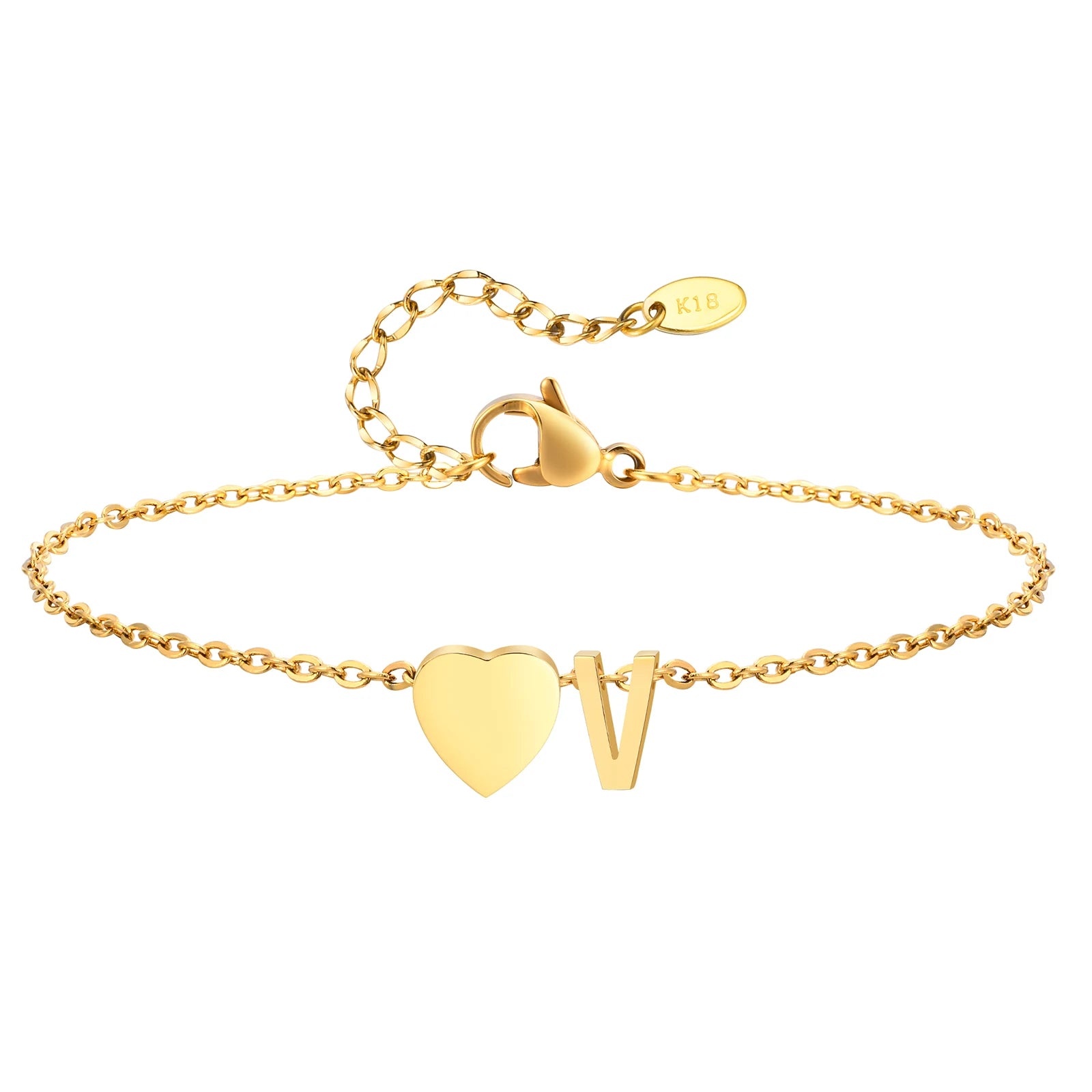 Ocean Initial Anklet