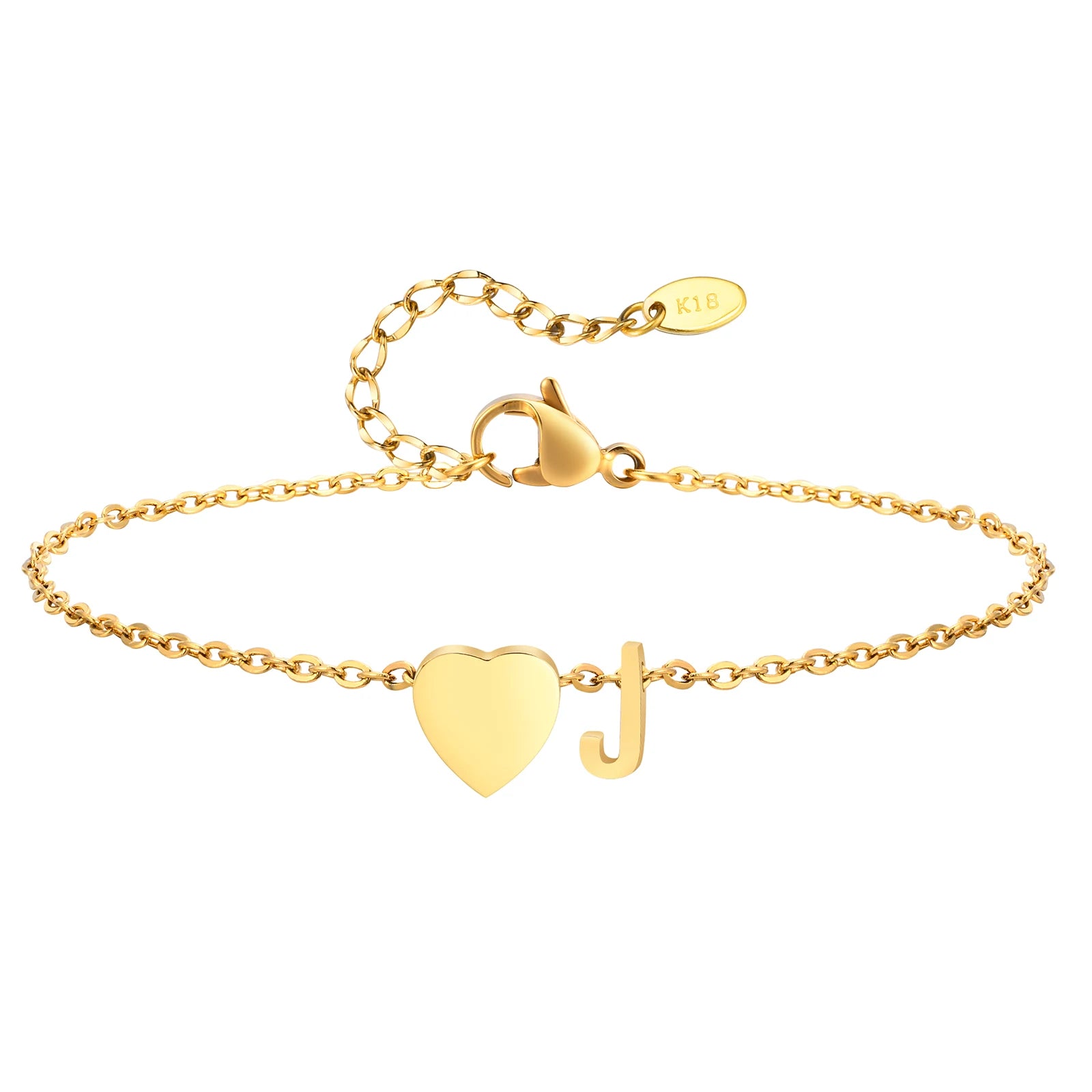 Ocean Initial Anklet