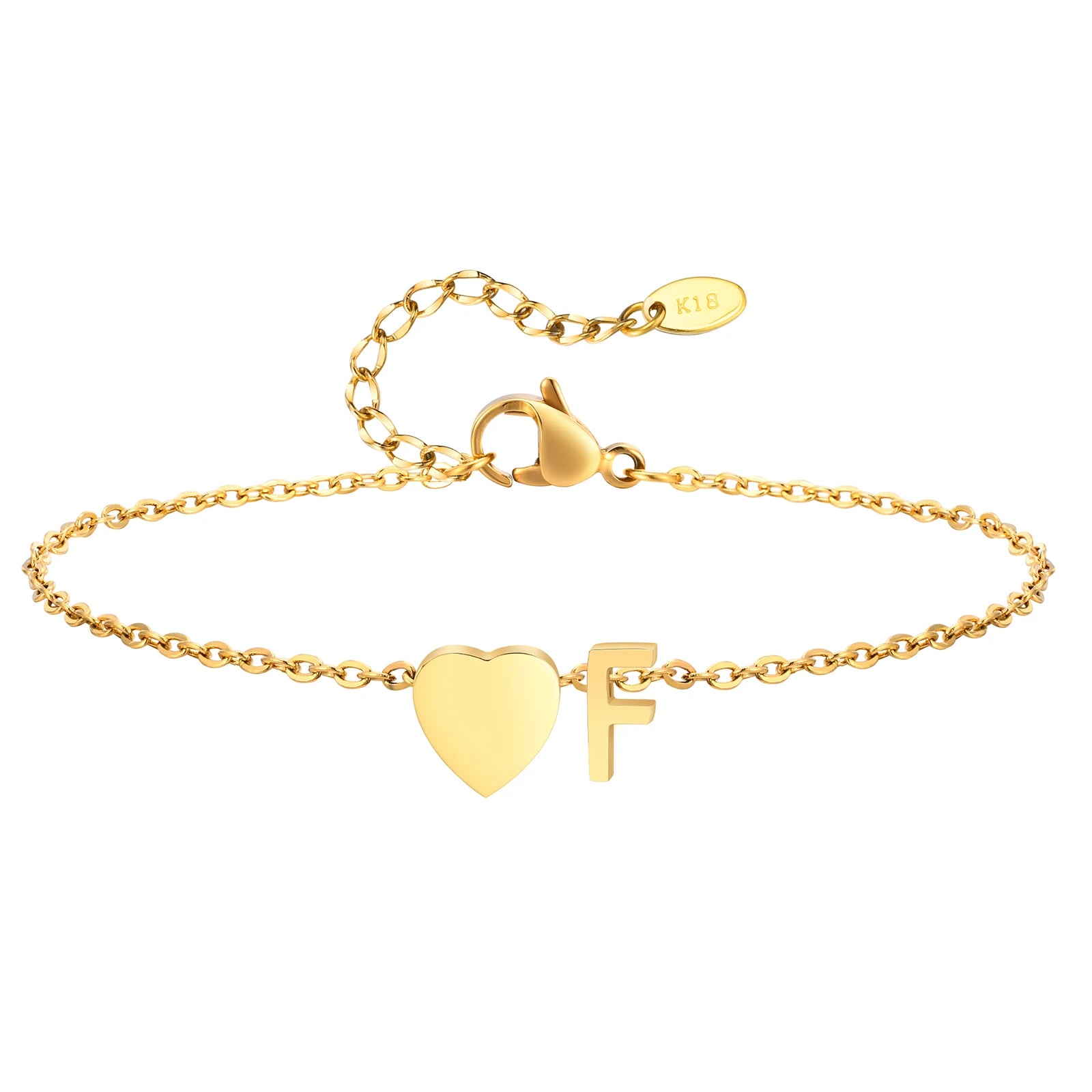 Ocean Initial Anklet