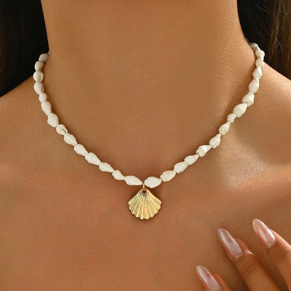 Natural Shell Choker
