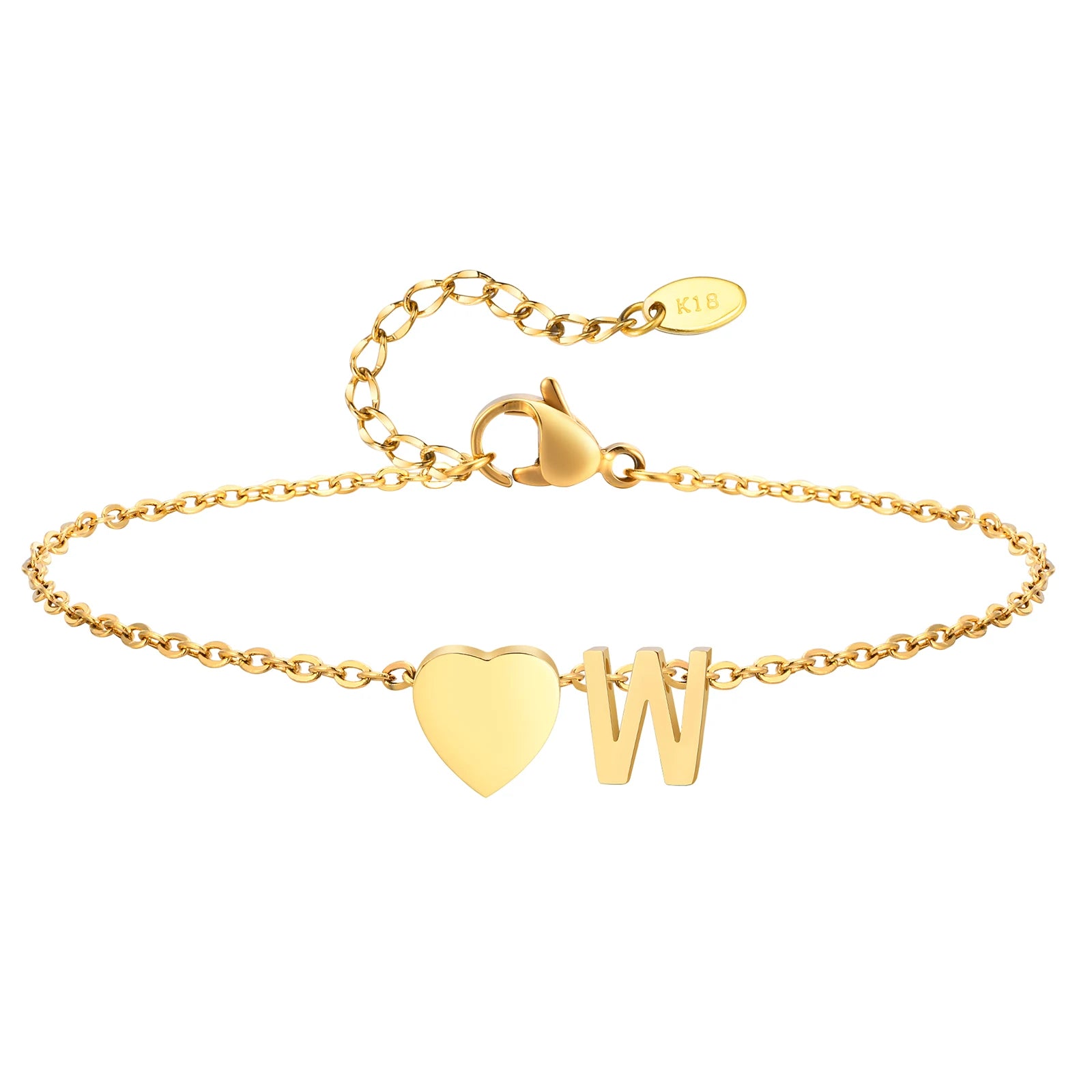 Ocean Initial Anklet