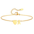 Ocean Initial Anklet