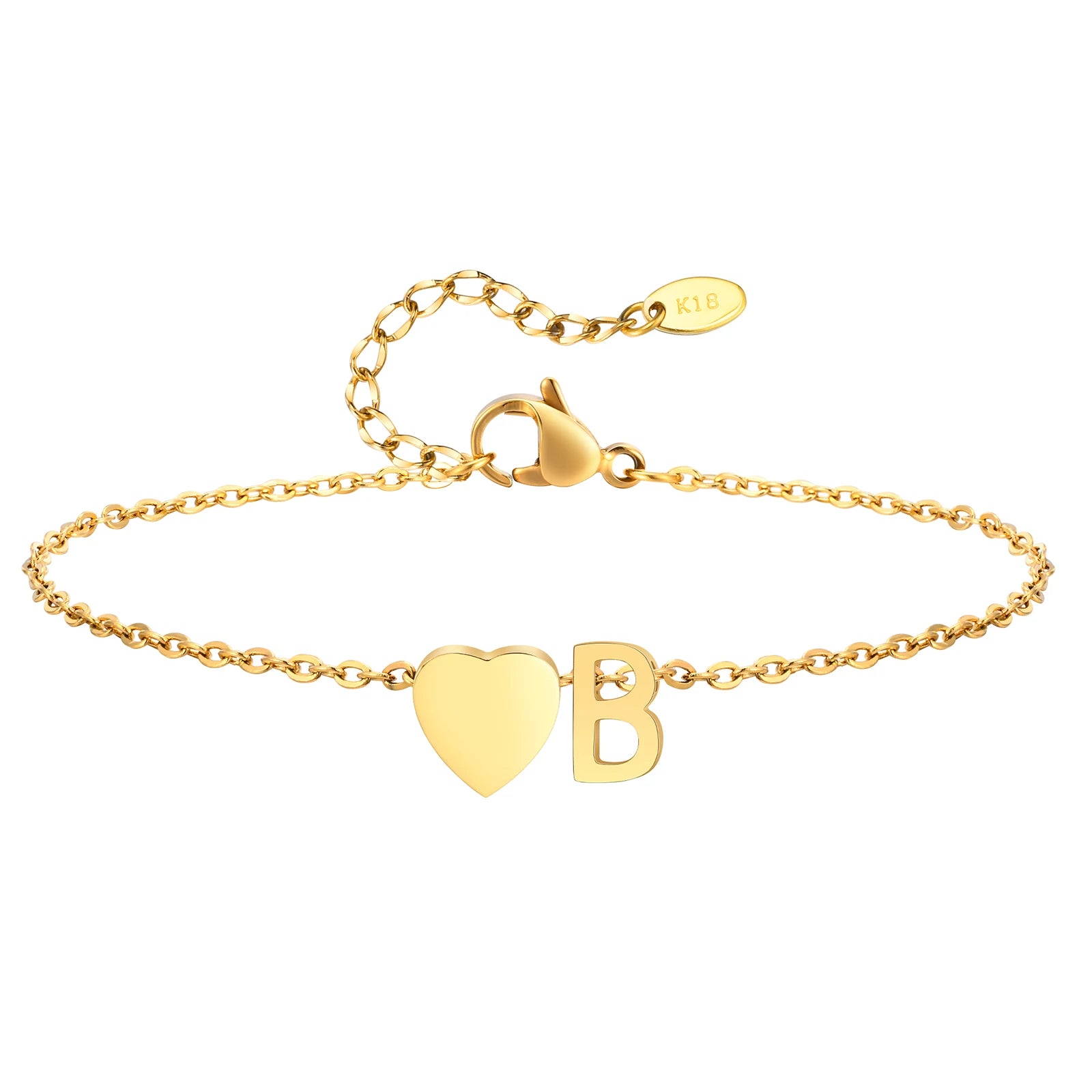 Ocean Initial Anklet