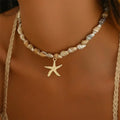 Tropical Shell Choker
