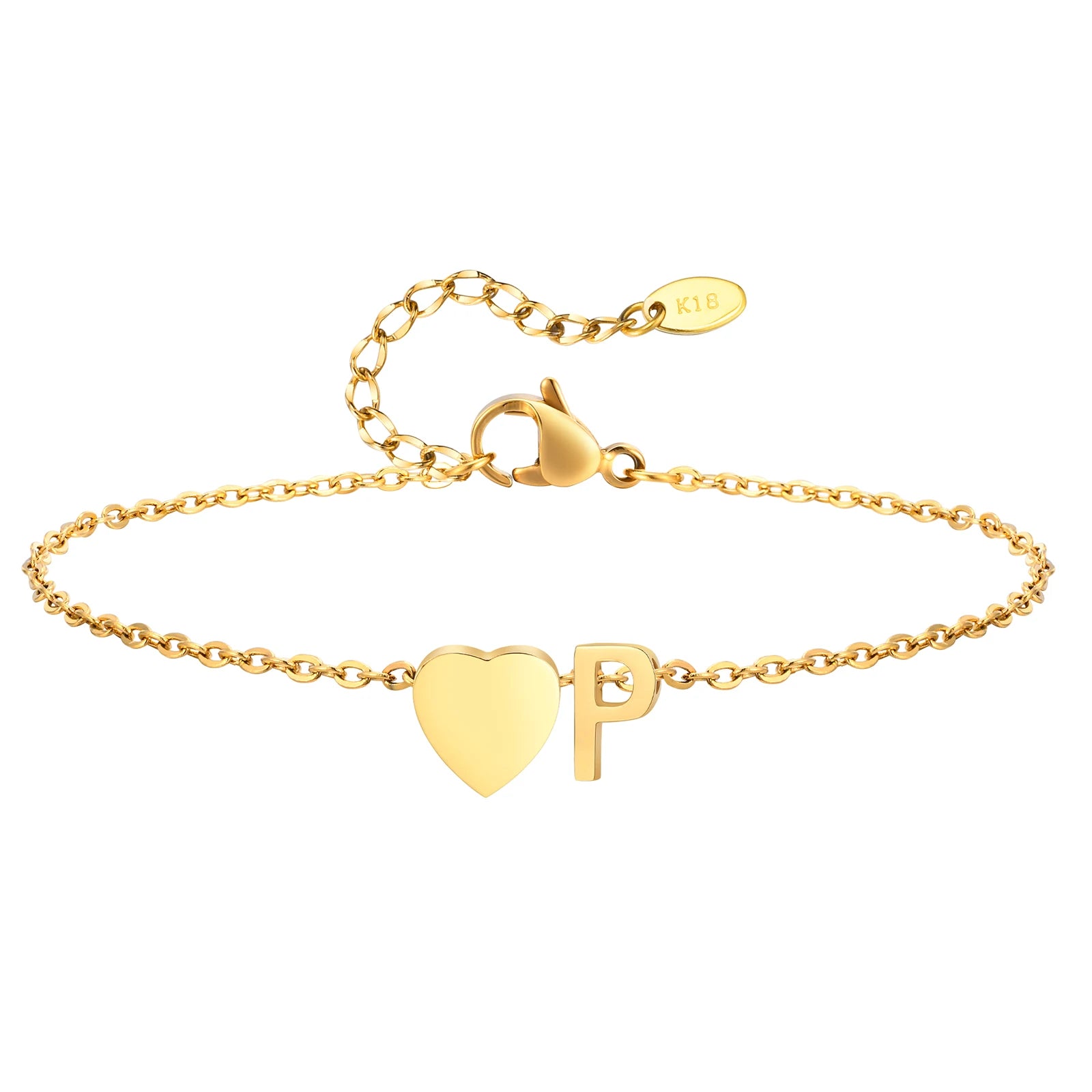 Ocean Initial Anklet