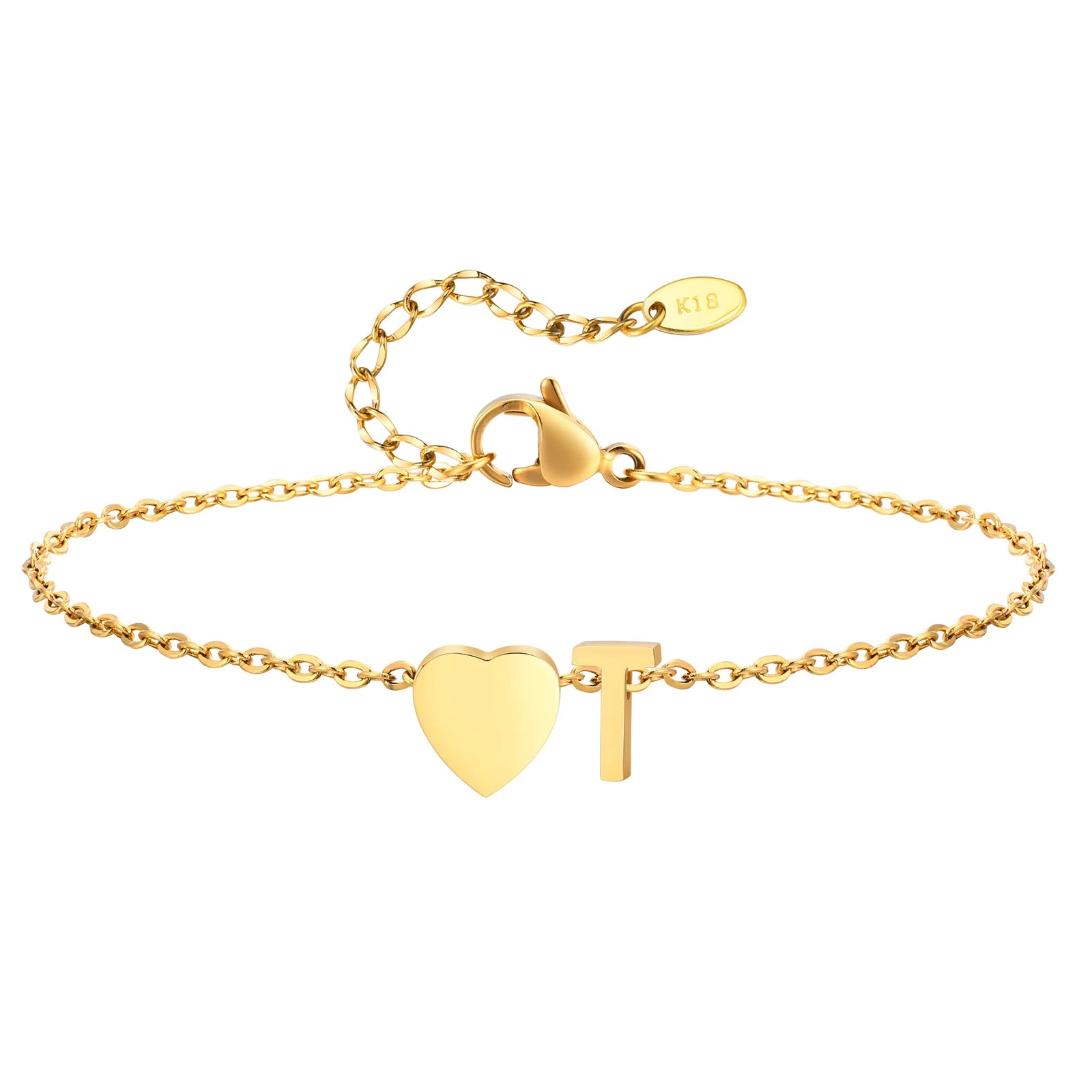 Ocean Initial Anklet
