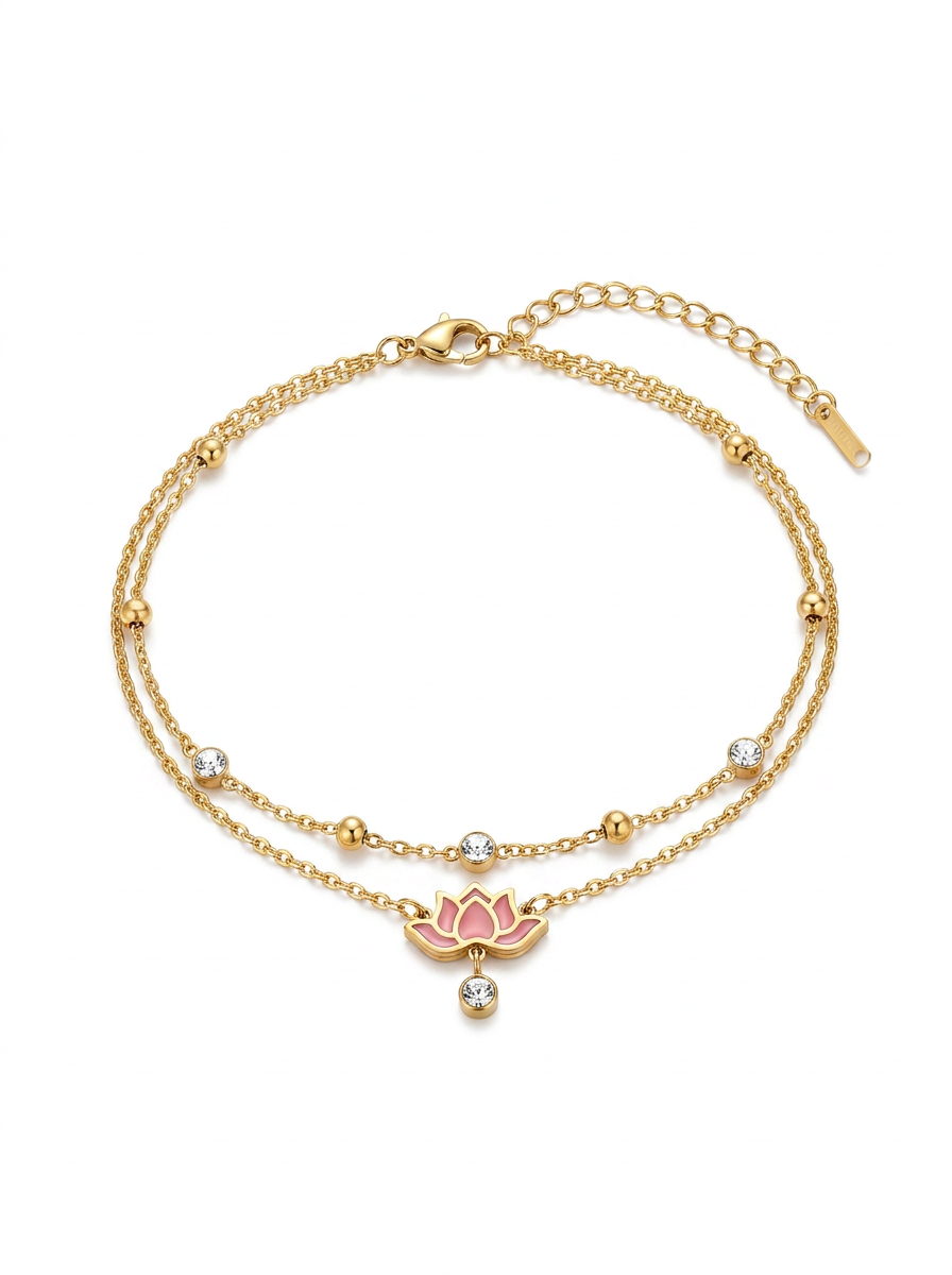 Lotus Glow Anklet