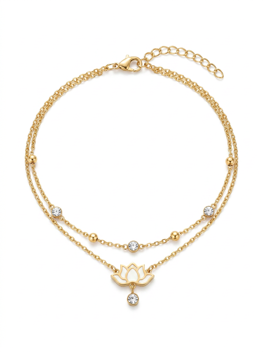 Lotus Glow Anklet