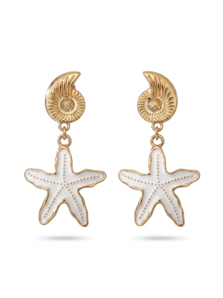 Ocean Charm Earrings