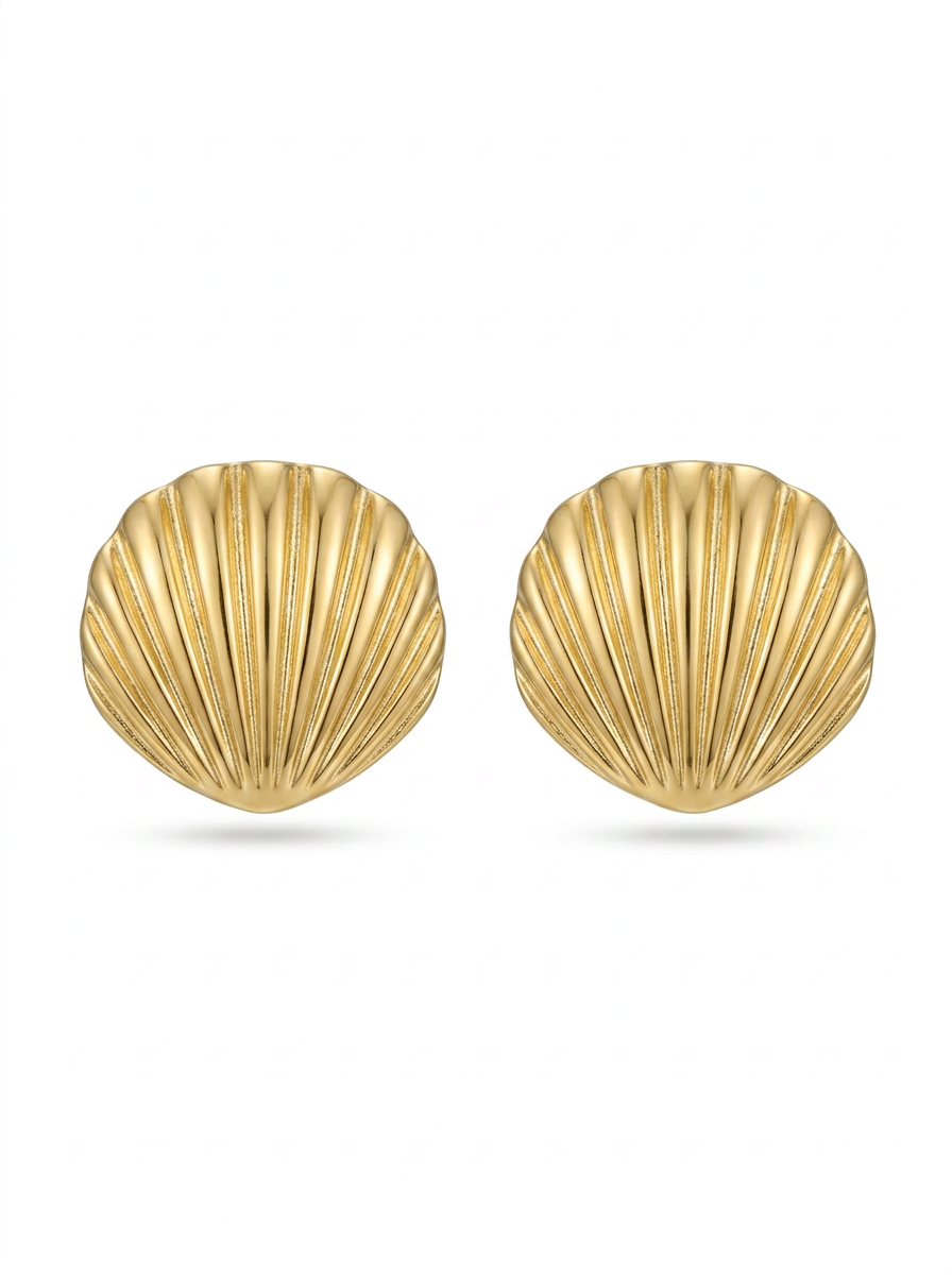 Shell Stud Earrings