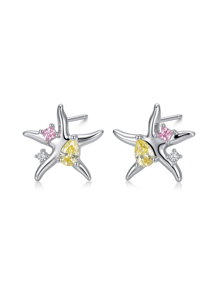 Starfish Stud Earrings