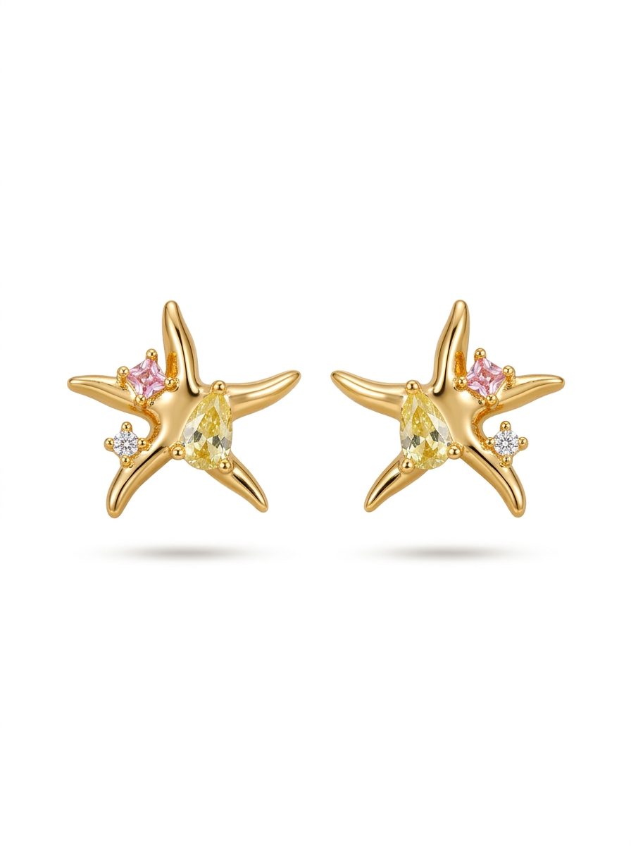 Starfish Stud Earrings