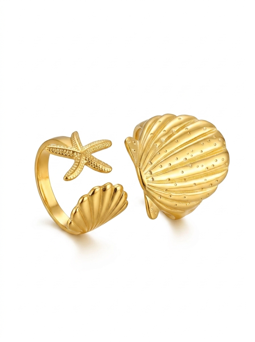 Tide Ring Set