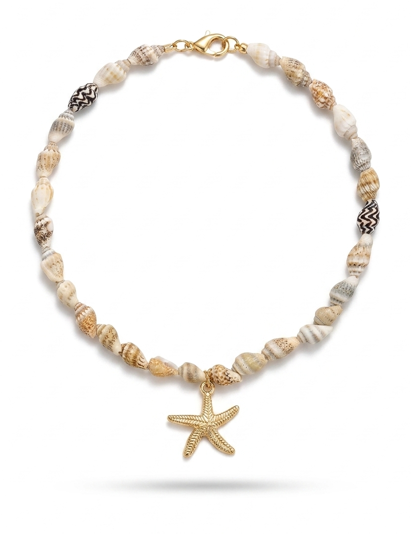 Tropical Shell Choker