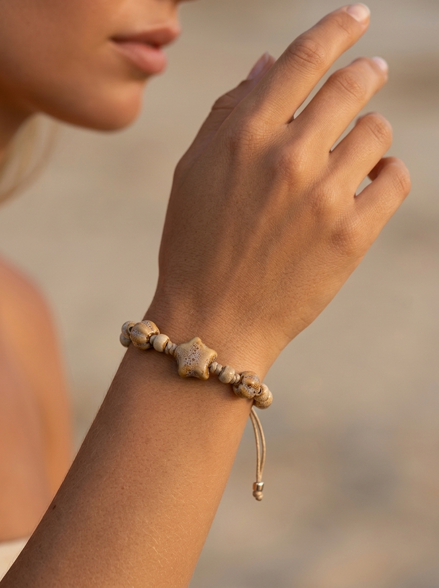 Ceramic Star Bracelet