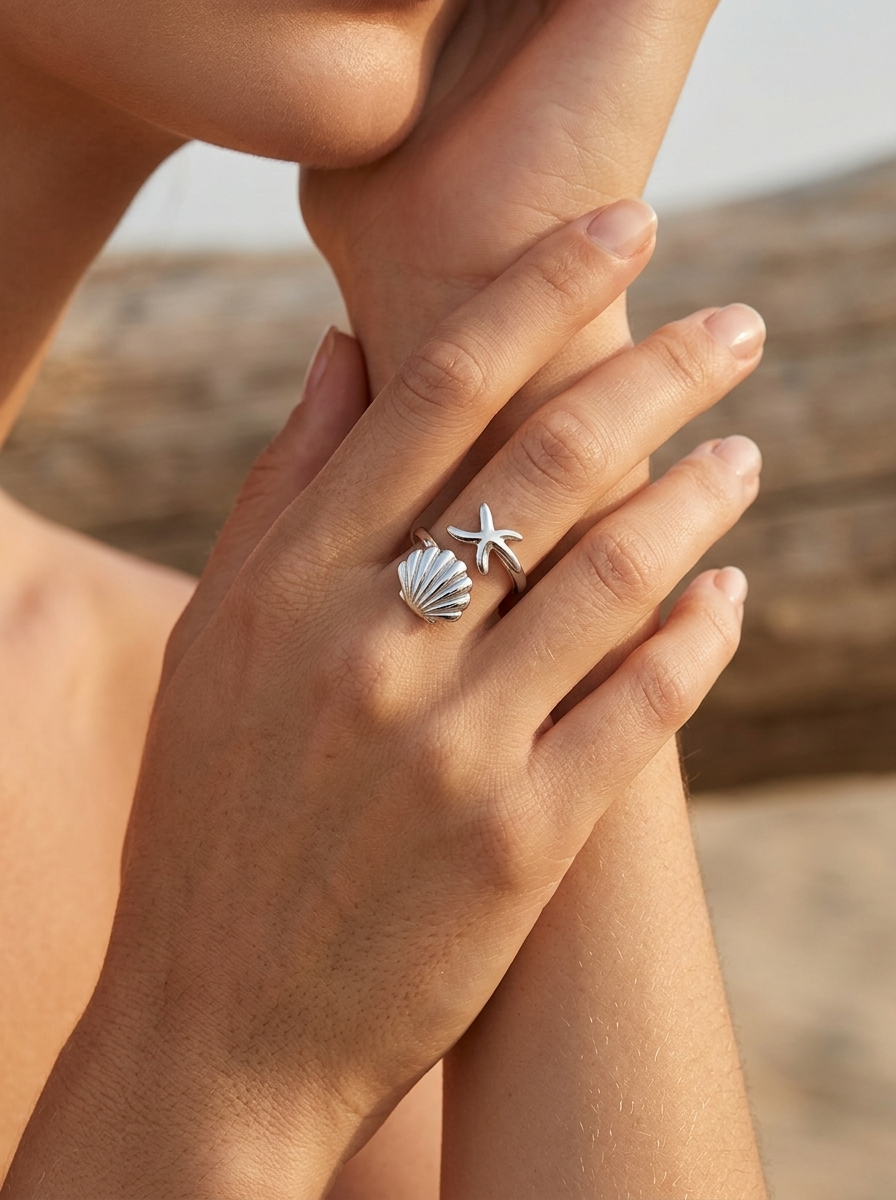 Tide Ring Set