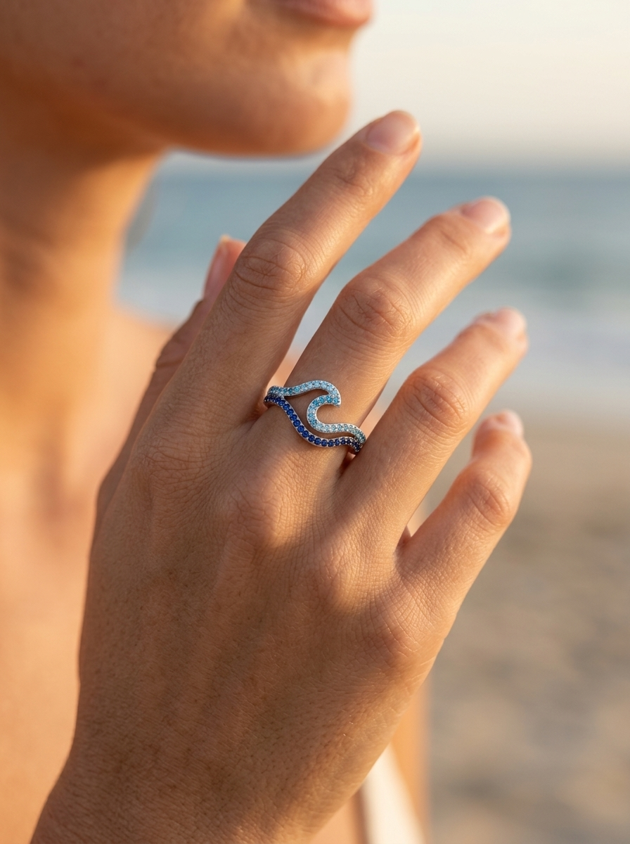 Coastal Wave Ring