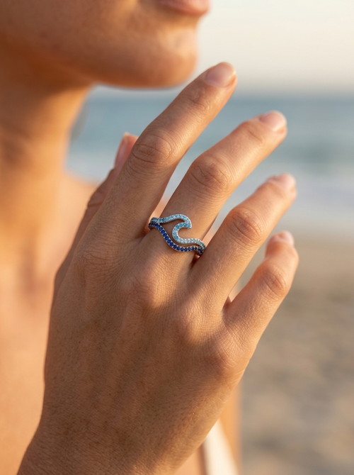 Coastal Wave Ring