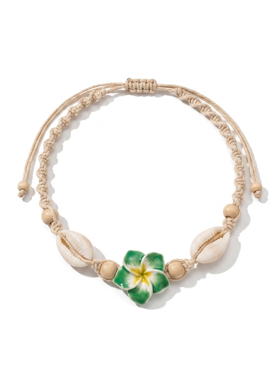 Shell Flower Choker