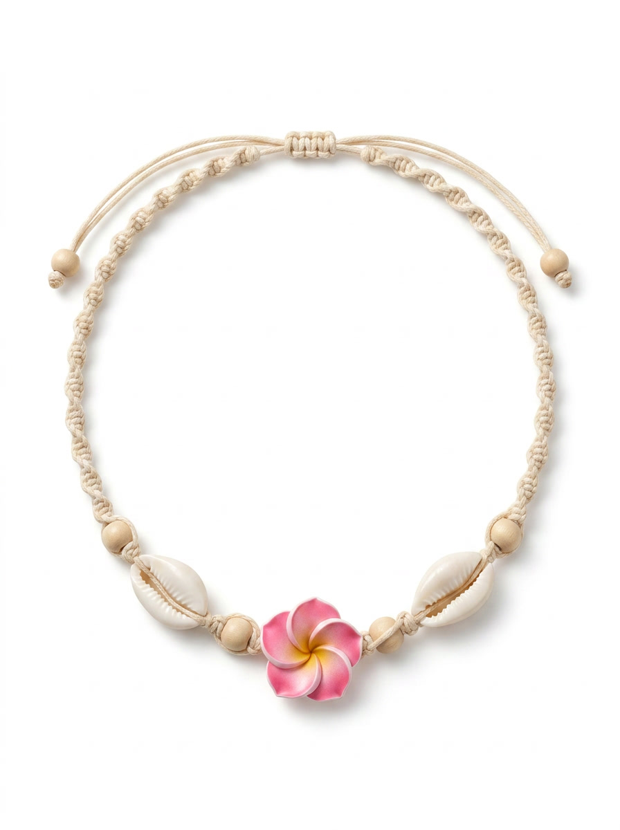 Shell Flower Choker