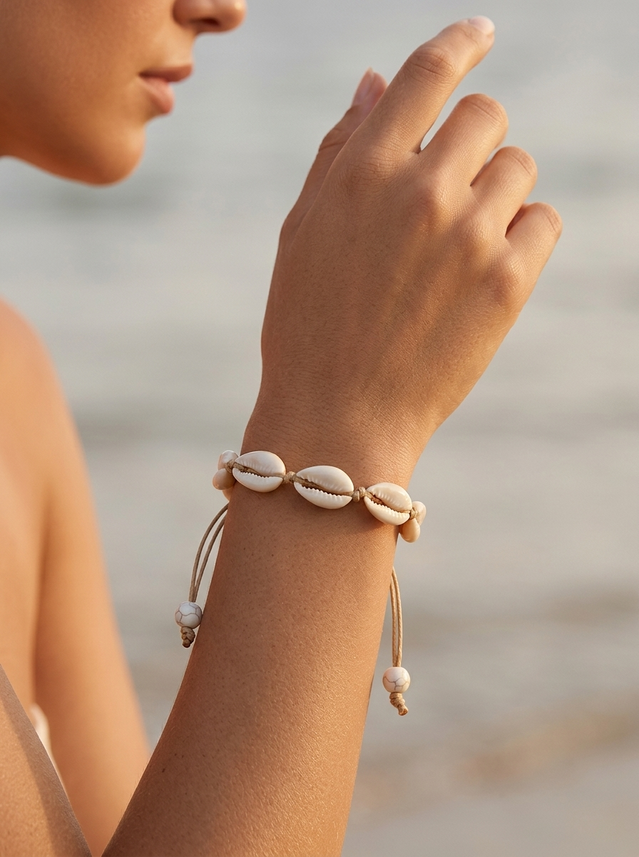 Shell Charm Bracelet