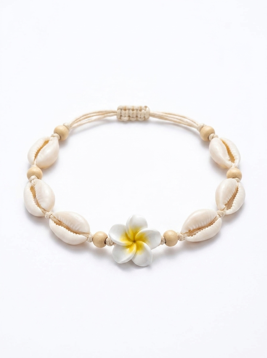 Shell Bloom Anklet