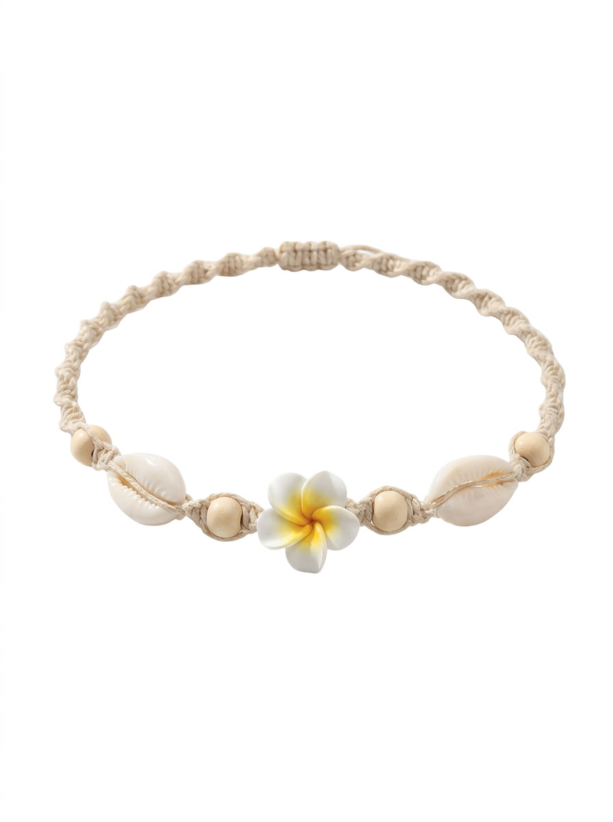 Shell Flower Choker